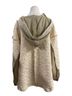 Pol Ivory Green Pullover Sweater Size M - photo 2