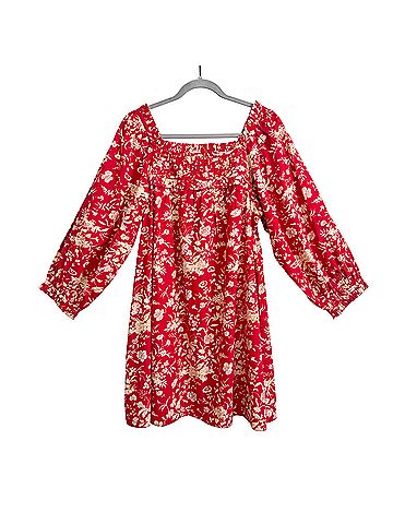 DÔEN Action Pintucked Casual Dress (view 2)