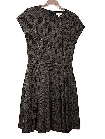 Brooks Brothers Red Fleece Swiss Dot Fit & Flare Dress Casual Dress (view 1)