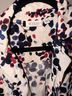Masai Floral White Blue Blazer Size L - photo 3