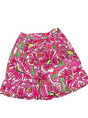 Lilly Pulitzer with a splash Fayette Oxford silk skirt Skort (view 1)