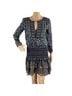 Veronica Beard 100% Silk Floral Blue Casual Dress Size 2 - photo 1