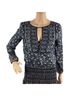 Veronica Beard 100% Silk Floral Blue Casual Dress Size 2 - photo 3