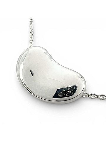 Tiffany & Co. TIFFANY & Co. Elsa Peretti Necklace, Sterling Silver 925, Women's, Bean (view 2)
