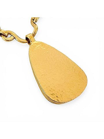 Chanel CHANEL Coco Mark 97A Necklace, Gold, Women's (view 2)