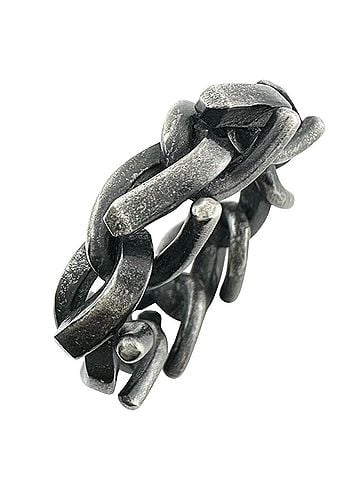 Tiffany & Co. TIFFANY & Co. Forge Oxidized Silver Ring (Ag925) for Women (view 1)