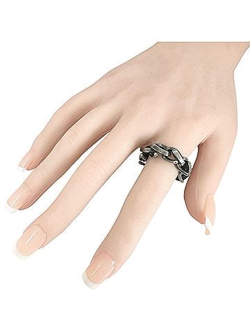 Tiffany & Co. TIFFANY & Co. Forge Oxidized Silver Ring (Ag925) for Women (view 2)