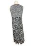 Chico's Animal Print Black White Red Casual Dress Size L - photo 2