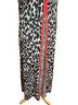 Chico's Animal Print Black White Red Casual Dress Size L - photo 4