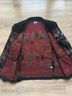 Citron Santa Monica Collection 100% Rayon Floral Black Multi Color Jacket Size S - photo 5