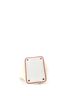 Hermès 100% Leather White Orange Picotin Bag Clemence PM One size - photo 2