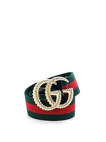 Gucci GG Torchon Web Belt Canvas Wide (view 1)