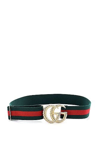 Gucci GG Torchon Web Belt Canvas Wide (view 2)
