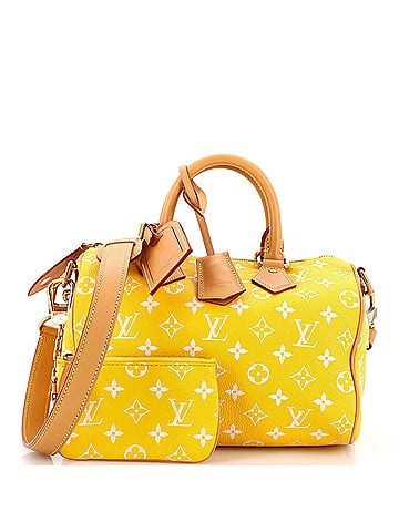 Louis Vuitton Speedy P9 Bandouliere Bag Monogram Leather 25 (view 1)