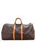 Louis Vuitton 100% Coatead Canvas Brown Keepall Bag Monogram Canvas 55 One size - photo 4