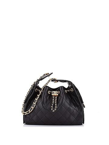Chanel 25 Hobo Bag Quilted Caviar Small (view 1)