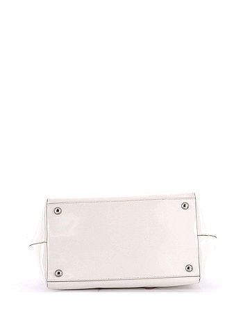 Prada Flowers Convertible Open Tote Spazzolato Leather Medium (view 2)