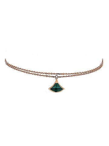 Bvlgari Divas' Dream Bracelet 18K Rose Gold with Malachite (view 1)