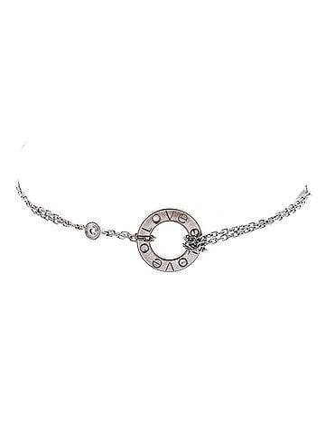 Cartier 2 Diamonds Love Bracelet 18K White Gold with Diamonds (view 1)