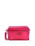 Prada 100% Nylon Pink Front Pocket Camera Bag Tessuto Medium One size - photo 1