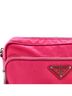 Prada 100% Nylon Pink Front Pocket Camera Bag Tessuto Medium One size - photo 6