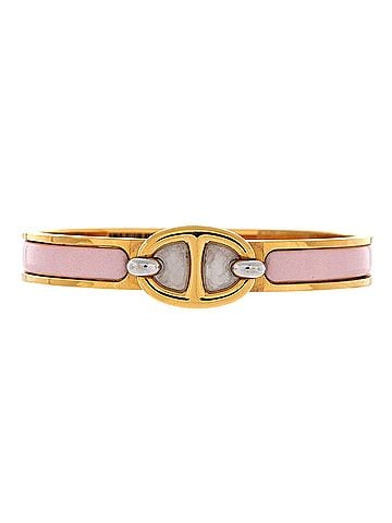 Hermès Mini Clic Chaine d'Ancre Bracelet Metal and Enamel (view 1)