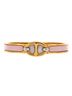 Hermès Pink Mini Clic Chaine d'Ancre Bracelet Metal and Enamel One size - photo 1