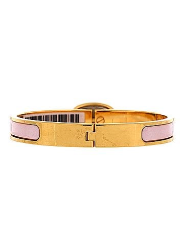 Hermès Mini Clic Chaine d'Ancre Bracelet Metal and Enamel (view 2)
