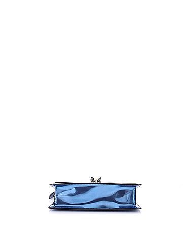 Bvlgari Serpenti Forever Shoulder Bag Metallic Leather Small (view 2)
