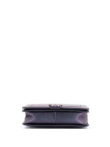 Chanel Boy Flap Bag Quilted Iridescent Goatskin New Medium (view 2)