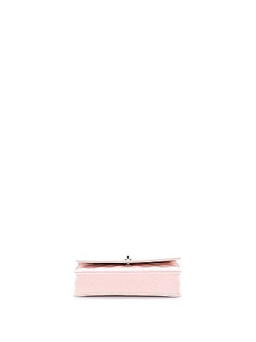 Chanel CC Turnlock Top Handle Wallet on Chain Quilted Caviar (view 2)