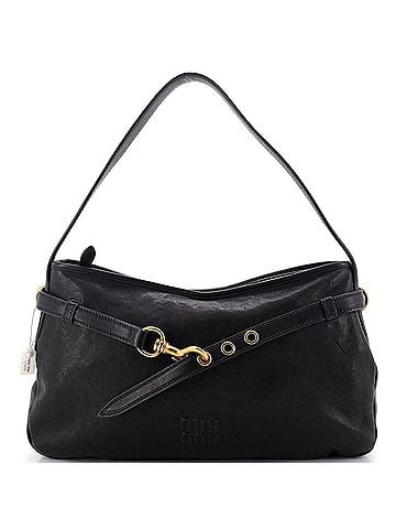 Miu Miu Aventure Shoulder Bag Leather Regular (view 1)