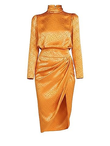 Ronny Kobo Kaira Dress, Marigold Cocktail Dress (view 1)