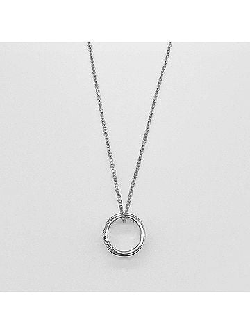 Tiffany & Co. TIFFANY & Co. Atlas Open Ring Necklace Pendant, SV925 Silver, Women's (view 2)