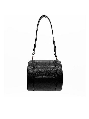 Bvlgari BVLGARI B.zero1 Round Handbag One Shoulder Leather Black Women's (view 2)
