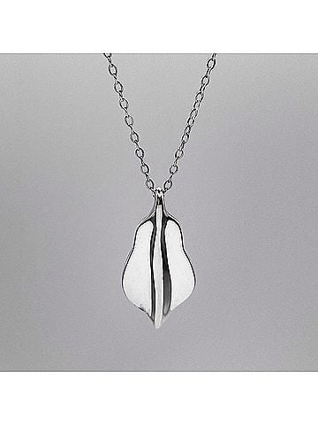 Tiffany & Co. TIFFANY & Co. Leaf Necklace Pendant, Sterling Silver (SV925), Women's (view 2)