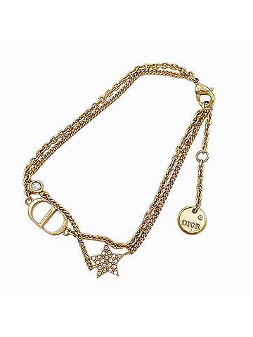 Christian Dior Christian Dior Dior bracelet, metal, gold, for women (view 1)