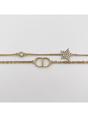 Christian Dior Christian Dior Dior bracelet, metal, gold, for women (view 2)