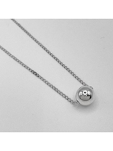 Tiffany & Co. TIFFANY & Co. Ball Dangle Necklace Pendant, Vintage Style, Round, SV925 Silver, Men's Women's (view 2)