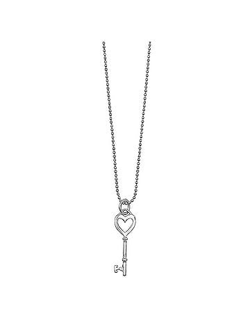 Tiffany & Co. TIFFANY & Co. Heart Key Necklace, SV925 Silver, Women's (view 1)