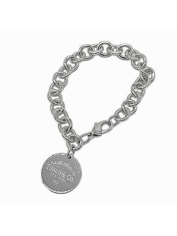 Tiffany & Co. TIFFANY & Co. Return to Round Tag RTT Bracelet Bangle SV925 Silver Women's (view 1)