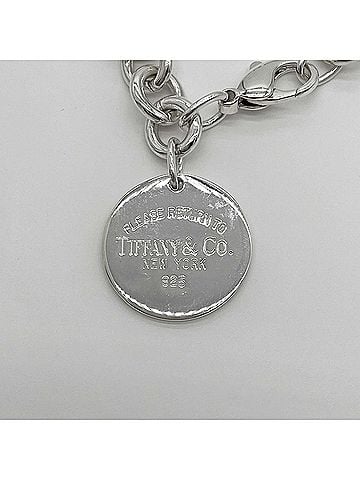 Tiffany & Co. TIFFANY & Co. Return to Round Tag RTT Bracelet Bangle SV925 Silver Women's (view 2)