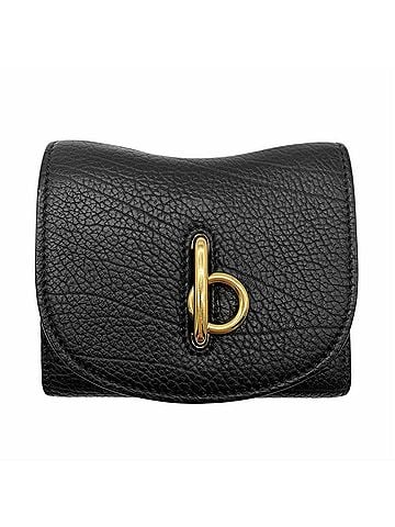 Burberry BURBERRY Rocking Horse Tri-fold Wallet, Leather, Metal, Women's (view 1)