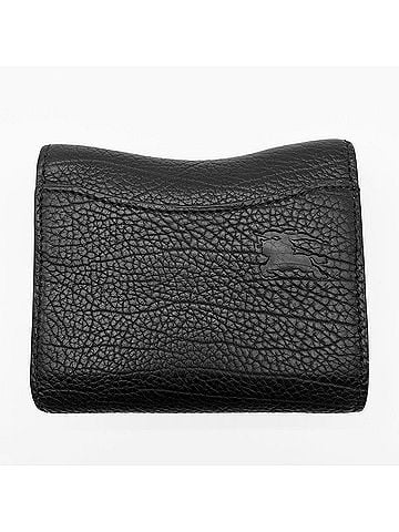 Burberry BURBERRY Rocking Horse Tri-fold Wallet, Leather, Metal, Women's (view 2)