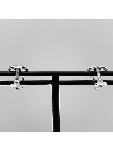Tiffany & Co. TIFFANY & Co. Open Heart Earrings, SV925 Silver, Women's (view 2)