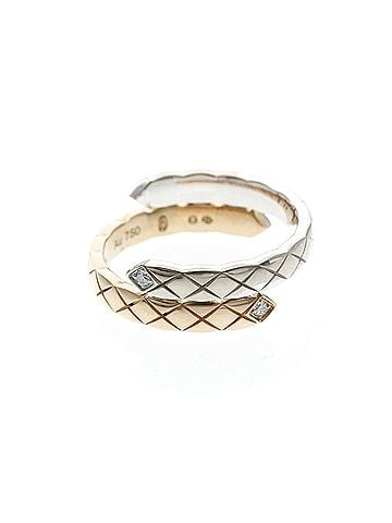Chanel CHANEL Coco Crush Collection Ring J11971 Pink Gold (18K) White Gold (18K) Polished (view 1)
