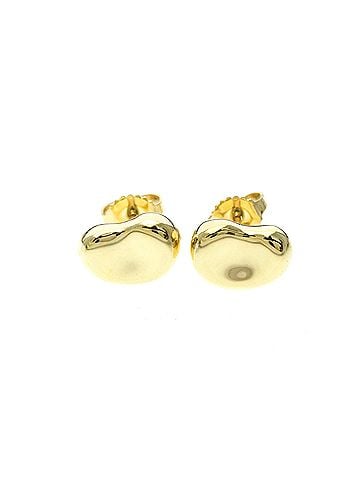Tiffany & Co. TIFFANY Bean Earrings No Stone Yellow Gold (18K) Polished (view 1)