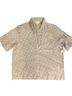 Gap 100% Cotton Floral Gray Short Sleeve Button-Down Shirt Size XS - photo 1