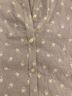 Gap 100% Cotton Floral Gray Short Sleeve Button-Down Shirt Size XS - photo 4
