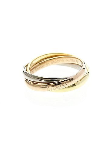 Cartier CARTIER Trinity Ring Yellow Gold (18K),Pink Gold (18K),White Gold (18K) Polished (view 1)